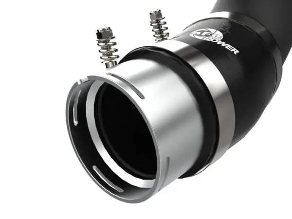 aFe BladeRunner Black 3in Aluminum Charge Pipe Kit 20-21 GM Diesel Trucks V8-6.6L (td) L5P thumbnail 3
