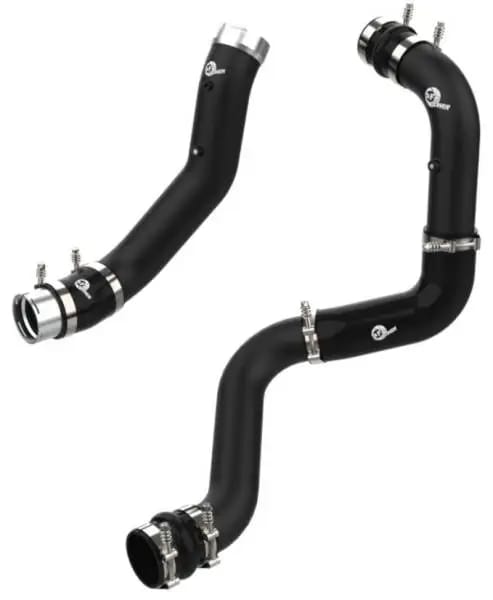 aFe BladeRunner Black 3in Aluminum Charge Pipe Kit 20-21 GM Diesel Trucks V8-6.6L (td) L5P thumbnail 8