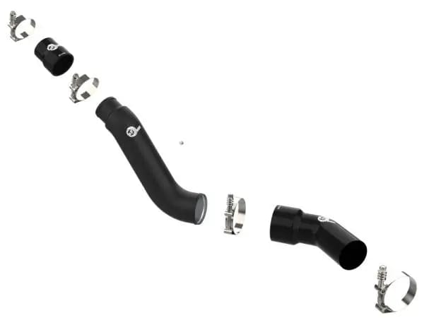 aFe 16-19 RAM 1500 V6 3.0L (TD) BladeRunner 3in Aluminum Hot Charge Pipe - Black thumbnail 6