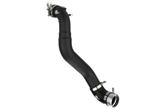 aFe BladeRunner 21-22 Ford F-150 Ecoboost V6-3.5L(tt) Aluminum Hot and Cold Charge Pipe Kit Black thumbnail 9