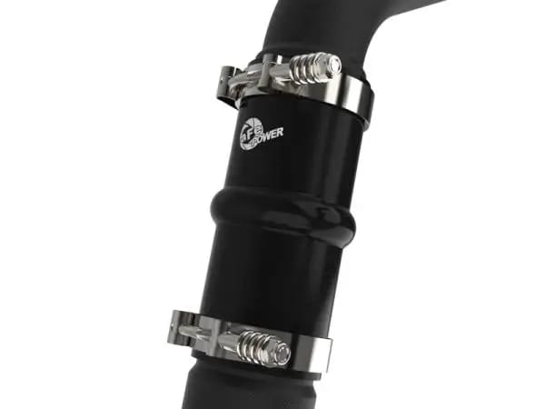 aFe RAM 1500 20-22 V6-3.0L (td) BladeRunner 2-1/2in & 3in Aluminum Hot Charge Pipe Black thumbnail 4