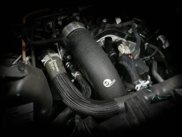 aFe RAM 1500 20-22 V6-3.0L (td) BladeRunner 3 IN Aluminum Cold Charge Pipe Black thumbnail 5
