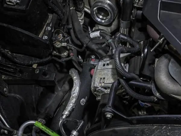 aFe BladeRunner Aluminum Hot and Cold Charge Pipe Kit Black RAM Diesel Trucks 19-23 L6-6.7L (td) thumbnail 5