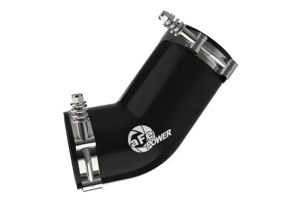 aFe 19-23 RAM Diesel L6-6.7L BladeRunner 3.5 IN Aluminum Hot Charge Pipe - Black thumbnail 4