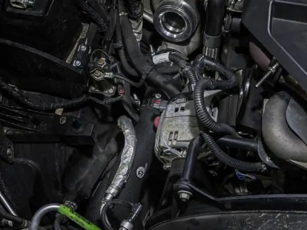 aFe 19-23 RAM Diesel L6-6.7L BladeRunner 3.5 IN Aluminum Hot Charge Pipe - Black thumbnail 5