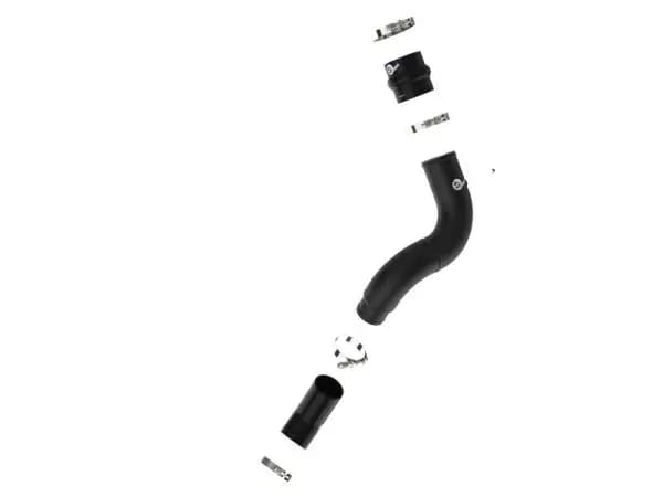 aFe 19-23 RAM Diesel L6-6.7L BladeRunner 3.5 IN Aluminum Cold Charge Pipe - Black thumbnail 6