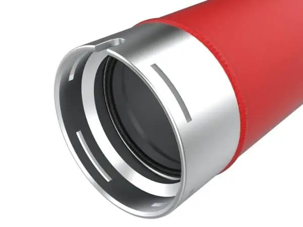 aFe 23-25 Ford F250/F350 Super Duty V8-6.7L BladeRunner Aluminum Hot & Cold Charge Pipe Kit - Red thumbnail 3