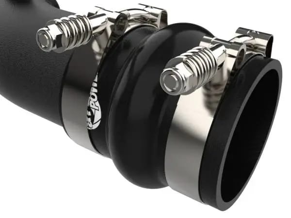 aFe 23-24 Ford F250/F350 Super Duty V8-6.7L BladeRunner 3 In. Aluminum Hot Charge Pipe- BLK thumbnail 4