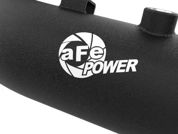 aFe 23-24 Ford F250/F350 Super Duty V8-6.7L BladeRunner 3 In. Aluminum Hot Charge Pipe- BLK thumbnail 2