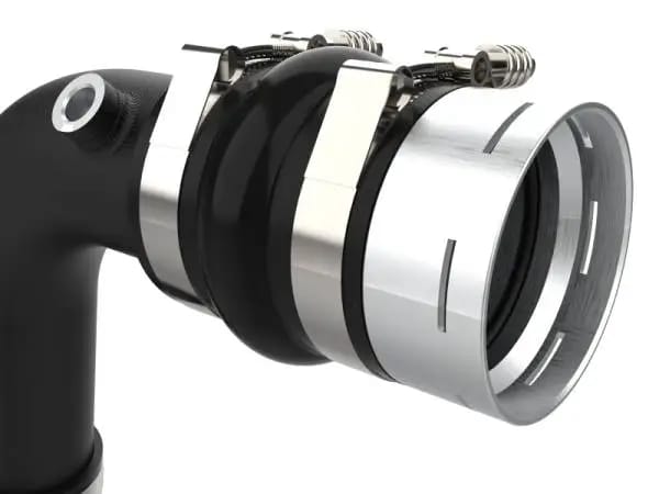 aFe 23-24 Ford F250/F350 Super Duty V8-6.7L BladeRunner 3 In. Aluminum Cold Charge Pipe- BLK thumbnail 3