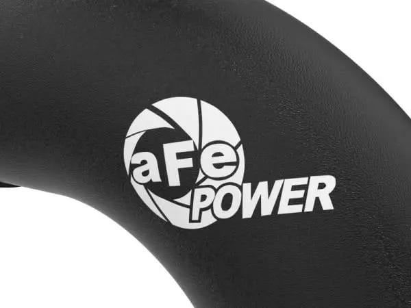 aFe 2024 GM Diesel Trucks V8 6.6L L5P BladeRunner Aluminum 3in Hot & 3.5in Cold Charge Pipe - Black thumbnail 2
