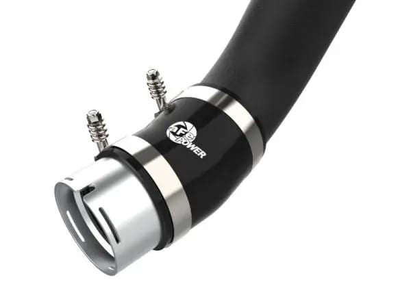 aFe 2024 GM Diesel Trucks V8 6.6L L5P BladeRunner 3.5in Aluminum Cold Charge Pipe - Black thumbnail 4