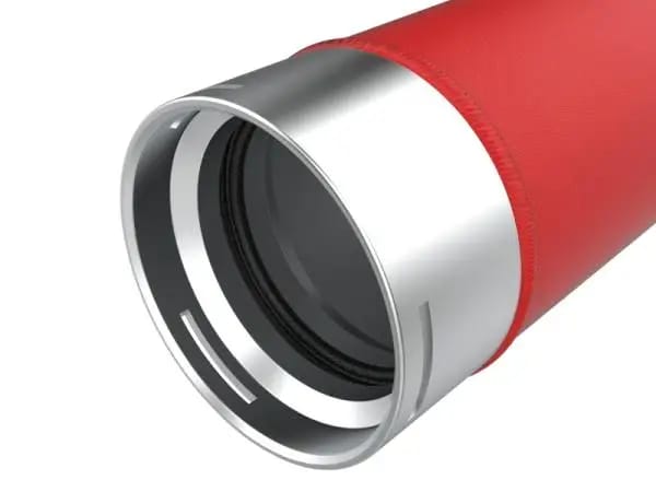 aFe 23-24 Ford Diesel Trucks V8-6.7L (td) BladeRunner Aluminum Hot and Cold Charge Pipe Kit - Red thumbnail 6