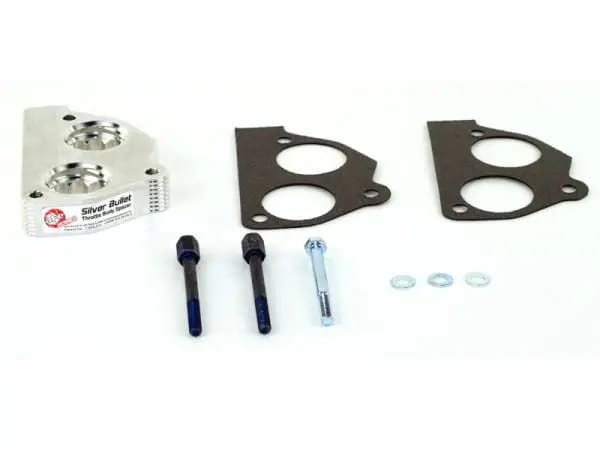 aFe Silver Bullet Throttle Body Spacers TBS GM C/K 1500/2500/3500 87-95 V6-4.3L V8-5.0/5.7L thumbnail 3