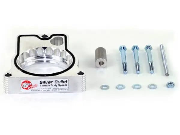 aFe Silver Bullet Throttle Body Spacers TBS GM C/K 1500/2500/3500 96-00 V8-5.0L 5.7L thumbnail 3