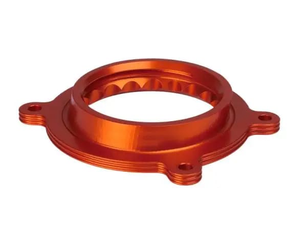 AFE Silver Bullet Throttle Body Spacer GM Trucks 1500 14-19 V8-6.2L thumbnail 3