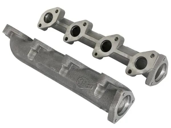 aFe BladeRunner Ported Ductile Iron Exhaust Manifold 08-10 Ford Diesel Trucks V8 6.4L (td)