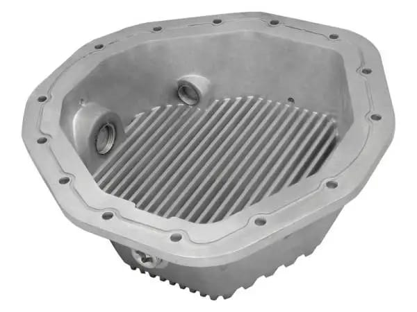 aFe Rear Differential Cover (Raw; Street Series); Dodge Diesel Trucks 03-05 L6-5.9L (td) thumbnail 4
