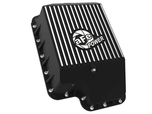 aFe Transmission Pan (Black); Ford Diesel Trucks 03-10 V8-6.0/6.4L (td) thumbnail 7