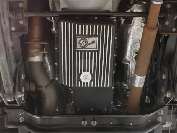aFe Power Transmission Pan Black Machined 11-14 Ford 6R140 Trucks V8 6.7L (td) thumbnail 4