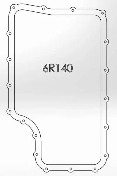 aFe Power Transmission Pan Black Machined 11-14 Ford 6R140 Trucks V8 6.7L (td) thumbnail 9