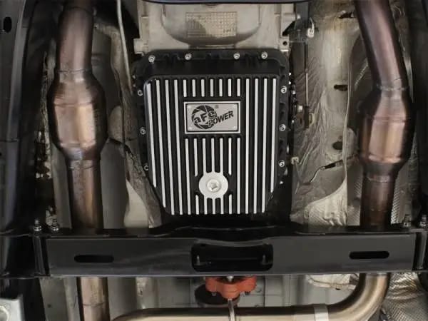 aFe Transmission Pan (Black); Ford Trucks 94-08 AODE thumbnail 3