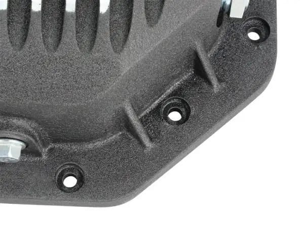 AFE Rear Differential Cover (Black Machined; Pro Series); Dodge/RAM 94-14 Corporate 9.25 (12-Bolt) thumbnail 4