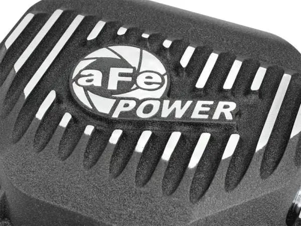 AFE Rear Differential Cover (Black Machined; Pro Series); Dodge/RAM 94-14 Corporate 9.25 (12-Bolt) thumbnail 5