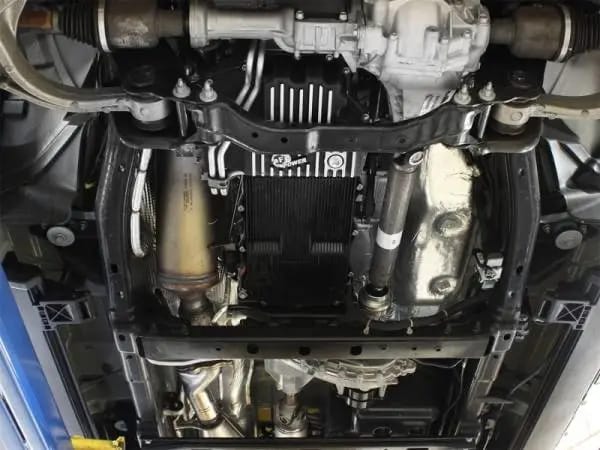 AFE Engine Oil Pan Black Machined; 14-16 Dodge RAM 1500 EcoDiesel 3.0L V6 (td) thumbnail 3