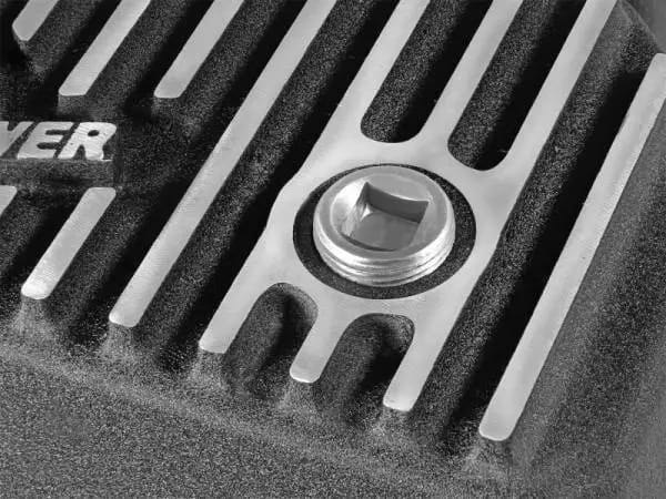 AFE Engine Oil Pan Black Machined; 14-16 Dodge RAM 1500 EcoDiesel 3.0L V6 (td) thumbnail 6