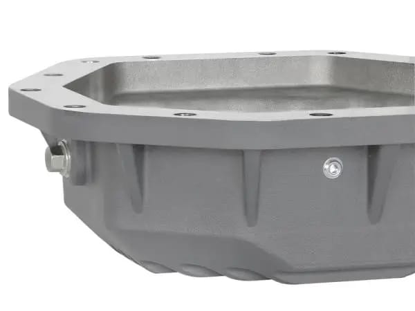 aFe Power Street Ser Rear Diff Cover Raw w/Mach Fin 2017 Ford Diesel Trucks V8-6.7L(td) Dana M275-14 thumbnail 5