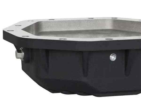 aFe Power Pro Ser Rear Diff Cover Black w/Mach Fins 2017 Ford Diesel Trucks V8-6.7L(td) Dana M275-14 thumbnail 5