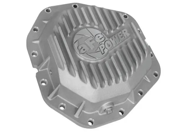 aFe Power Rear Diff Cover Raw Finish 2017 Ford F-350/F-450 V8 6.7L (td) Dana M300-14 (Dually) thumbnail 2