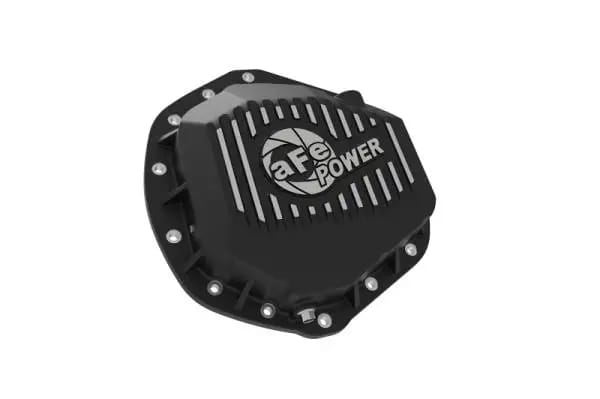 aFe Power Pro Series Rear Differential Cover Black w/ Machined Fins 14-18 Dodge Trucks 2500/3500 thumbnail 2