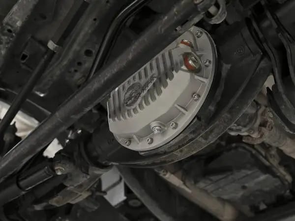 aFe Power Street Series Front Differential Cover Raw w/ Machined Fins 13-18 RAM V8 5.7/6.4L thumbnail 2