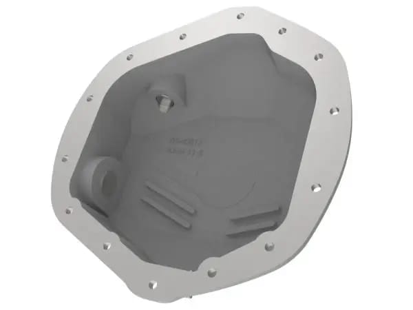 aFe Street Series Rear Differential Cover Raw w/ Machined Fins 01-18 GM Diesel Trucks V8-6.6L (td) thumbnail 3