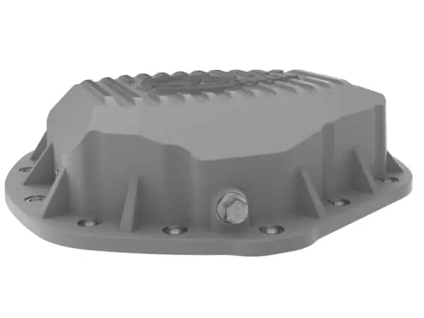 aFe Street Series Rear Differential Cover Raw w/ Machined Fins 01-18 GM Diesel Trucks V8-6.6L (td) thumbnail 5