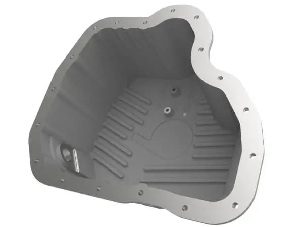 aFe Power 11-16 GM Diesel 2500HD / 3500HD V8-6.6L (TD) Street Series Engine Oil Pan Raw w/ Machined thumbnail 3