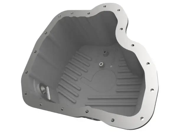 aFe 011-16 GM Diesel Trucks V8-6.6L LML Engine Oil Pan Black POWER Pro Series w/ Machined Fins thumbnail 3