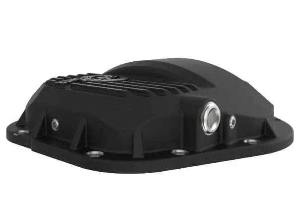 aFe Pro Series Dana 60 Front Differential Cover Black w/ Machined Fins 17-20 Ford Trucks (Dana 60) thumbnail 4