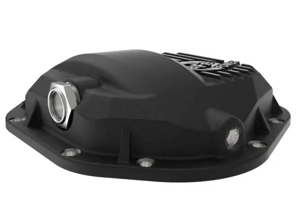 aFe Pro Series Dana 60 Front Differential Cover Black w/ Machined Fins 17-20 Ford Trucks (Dana 60) thumbnail 5