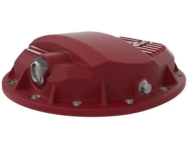 aFe Pro Series GMCH 9.5 Rear Diff Cover Red w/ Machined Fins 19-20 GM Silverado/Sierra 1500 thumbnail 5
