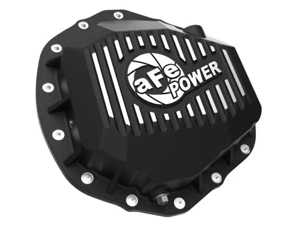 aFe Street Series Rear Differential Cover Black w/ Machined Fins 19-20 Ram 2500/3500 thumbnail 2