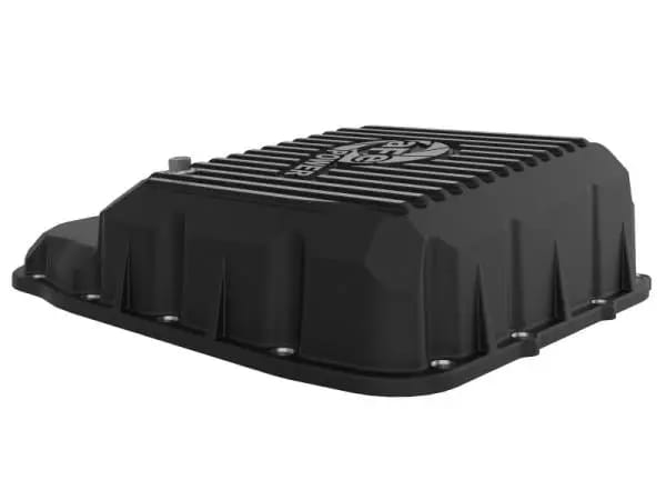 aFe Transmission Pan (Black w/ Machined Fins) 13-19 Dodge Diesel Trucks L6-6.7L (td) thumbnail 9