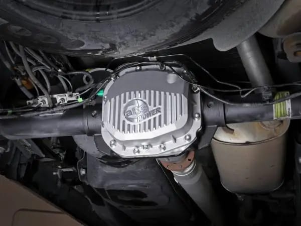aFe Street Series Rear Differential Cover Raw w/ Fins 15-19 Ford F-150 (w/ Super 8.8 Rear Axles) thumbnail 2
