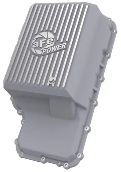 aFe 20-21 Ford Truck w/ 10R140 Transmission Pan Raw POWER Street Series w/ Machined Fins thumbnail 6