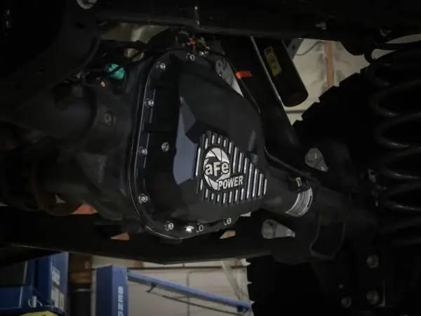 aFe 97-23 Ford F-150 Pro Series Rear Differential Cover Black w/ Machined Fins thumbnail 2