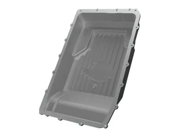 aFe 17-24 Ford F-150 10R60/10R80 Pro Series Rear Transmission Pan Black w/ Machined Fins thumbnail 6