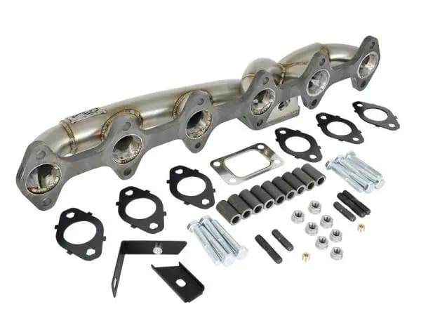 aFe Twisted Steel Header w/ Turbo Manifold 03-07 Dodge Diesel L6-5.9L thumbnail 3