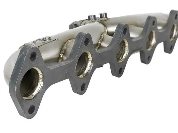 aFe Twisted Steel Header Turbo Manifold (T4) 98.5-02 Dodge Diesel Trucks L6 5.9L (td) thumbnail 4